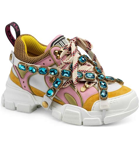 gucci sneaker outlet|gucci bedazzled sneakers.